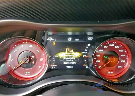 2022 Dodge Charger Srt Hellcat z USA, uszkodzony, nr VIN 2C3CDXL90NH124006